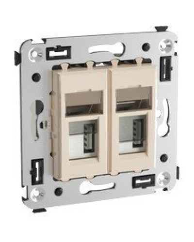 Розетка USB в стену Avanti ванильная дымка (4405543). Розетка USB. ДКС в Евпатории