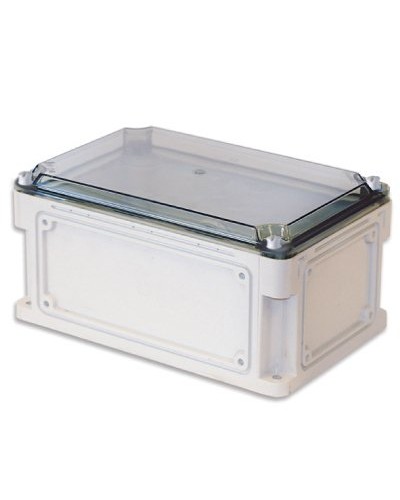 Корпус RAM box 300х200х146, высота крышки 21 мм, IP67 (532211). Корпус без монтажной платы, с фланцами, непрозрачная крышка. ДКС в Евпатории