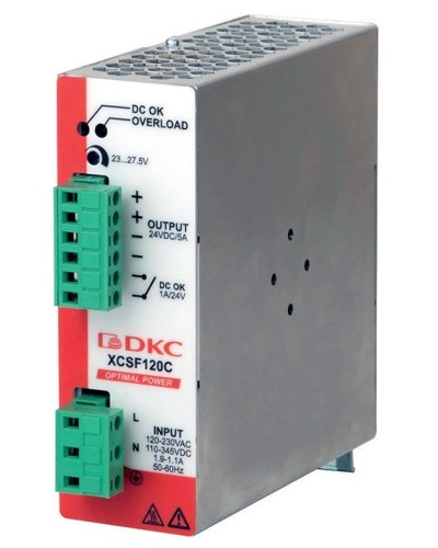 Источник питания однофазный, 120Вт, 2.5А, 48В (XCSF120DP). Источник питания OPTIMAL POWER однофазный, с ORing диодом. ДКС в Евпатории
