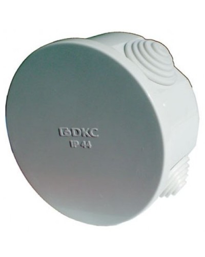 Коробка ответвительная с кабельными вводами IP44, 80х40 (53600). Коробка ответвительная. ДКС в Евпатории