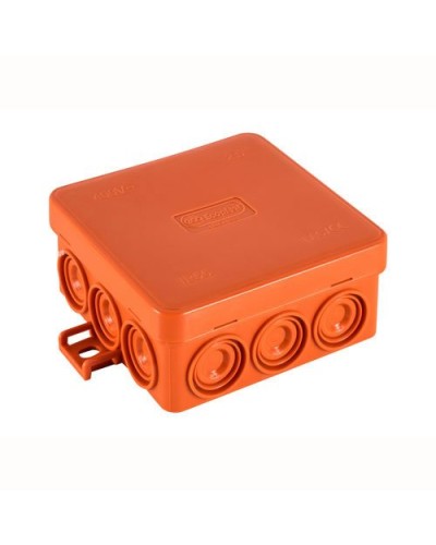 Коробка JBL085 85х85х38, 12 вых., 8P (0,15...2,5мм²) 43355HF: Коробка монтажная, огнестойкая, без галогена в Евпатории
