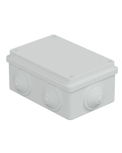 Коробка JBS120 120х80х50, 6 вых., IP55, белая (44008W-1). Коробка монтажная. Экопласт в Евпатории