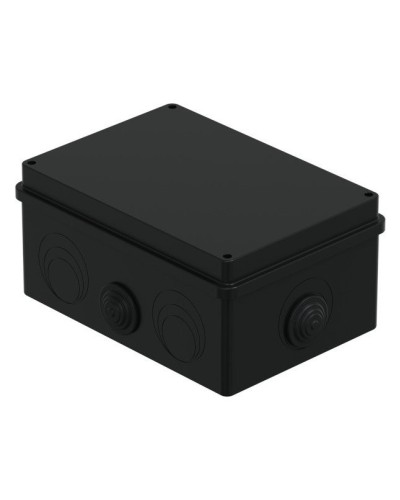 Коробка JBS210 210х150х100, 8 вых., IP55, черная (44016BL-1). Коробка монтажная. Экопласт в Евпатории