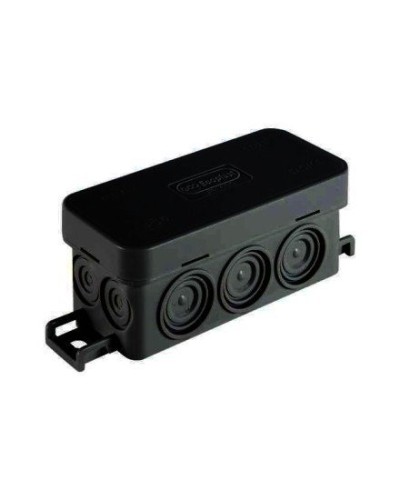 Коробка JBL090 90х42х40, 10 вых., IP55, черная (44055BL-1). Коробка монтажная. Экопласт в Евпатории