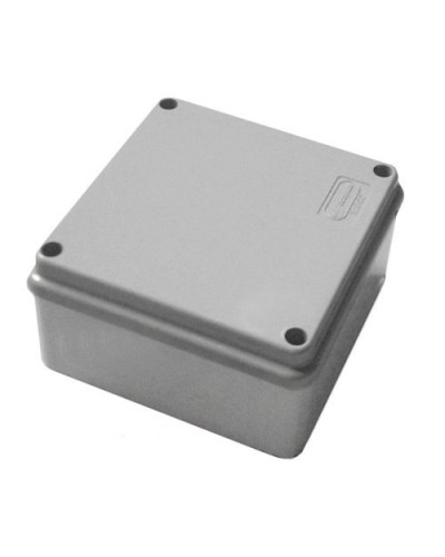 Коробка JBS100 100х100х55, 6P (1,5…10мм²) серая (42367HF-GR). Коробка монтажная, огнестойкая, без галогена. Экопласт в Евпатории