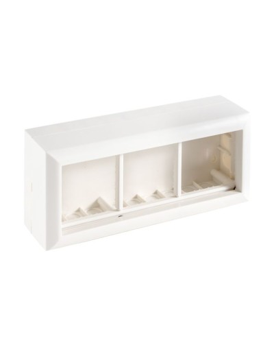 Коробка на 3 модуля для механизмов 45х45мм SM45/6 (72946): Коробка для механизмов в Евпатории