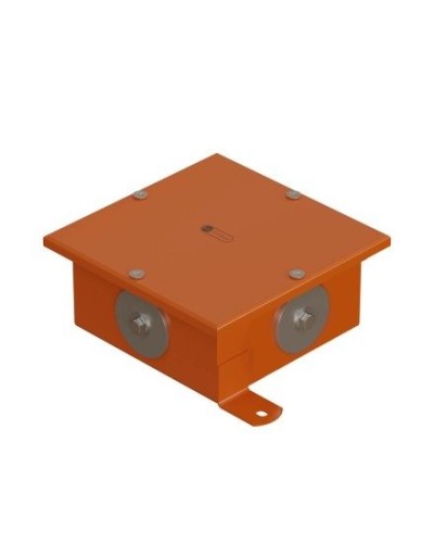 Коробка SMB120 металлическая 120х120х60, 4 металлических заглушки (56004S). Коробка, 4 металлические заглушки. Экопласт в Евпатории