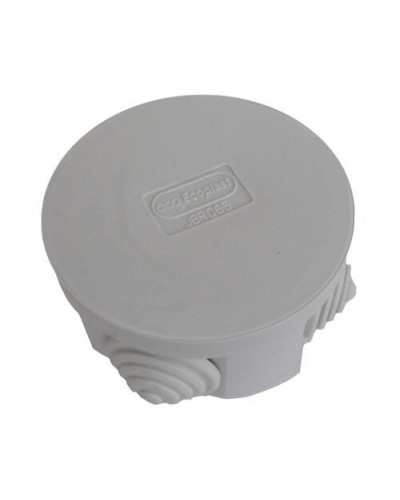 Коробка 3001 D70x36, 4 вых, IP55, серая (44001HF). Коробка монтажная. Экопласт в Евпатории
