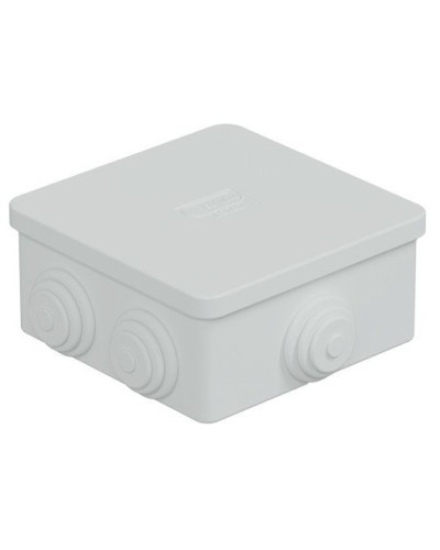 Коробка JBS080 85х85х40, 6 вых, IP44, белая (44006W-1). Коробка монтажная. Экопласт в Евпатории