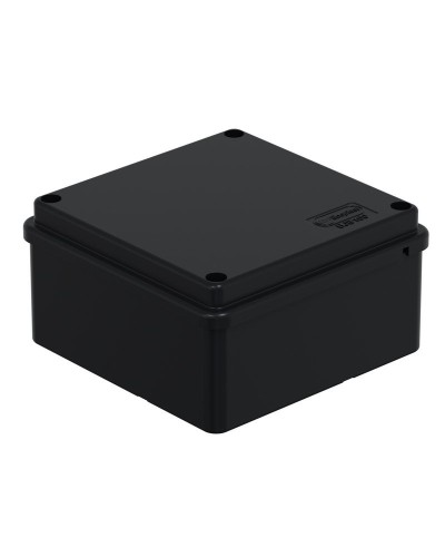 Коробка BJB/JBS100 100х100х55, IP56, черная (44057BL-1). Коробка монтажная. Экопласт в Евпатории