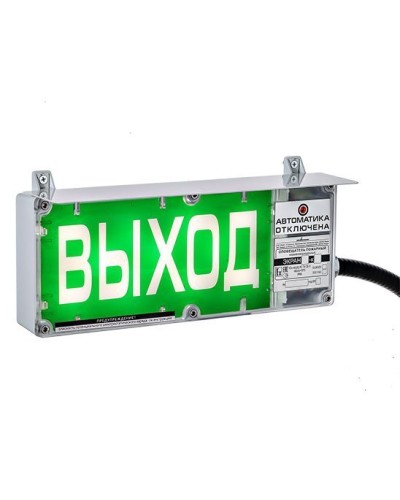 ЭКРАН-С 230 (компл.02) Выход. Оповещатель охранно-пожарный световой взрывозащищенный (табло). Эридан в Евпатории