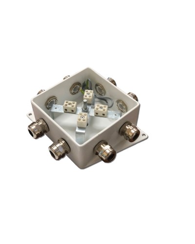 КМ-О (8к)-IP66-120х120, три ввода: Коробка монтажная огнестойкая в Евпатории