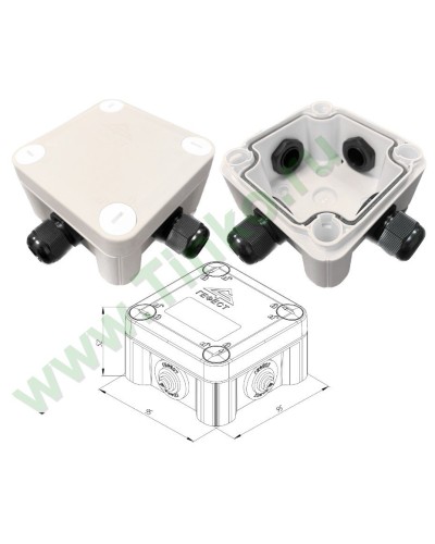 КМ-1010(П)-IP66(П6-12). Коробка монтажная. Гефест в Евпатории