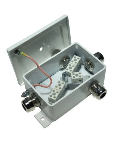 КМ-О (12к)-IP66-d, три ввода: Коробка монтажная огнестойкая в Евпатории