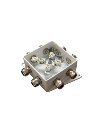 КМ-О (10к)-IP66-120х120, пять вводов: Коробка монтажная огнестойкая в Евпатории