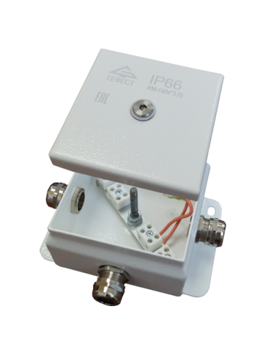 КМ-О (8к)-IP66 0808, 4 ввода: Коробка монтажная огнестойкая в Евпатории