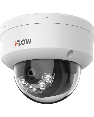 F-IC-2442C2MS(2.8мм). Бюджетная IP-видеокамера купольная. i-FLOW в Евпатории