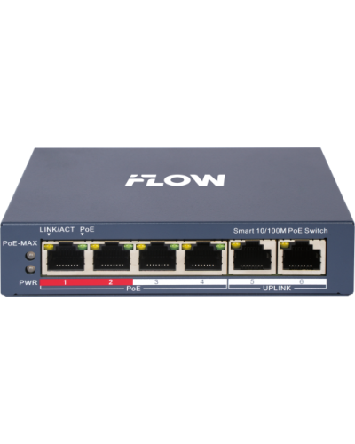 F-SW-EM206POE-VM/L. Коммутатор с POE. i-FLOW в Евпатории