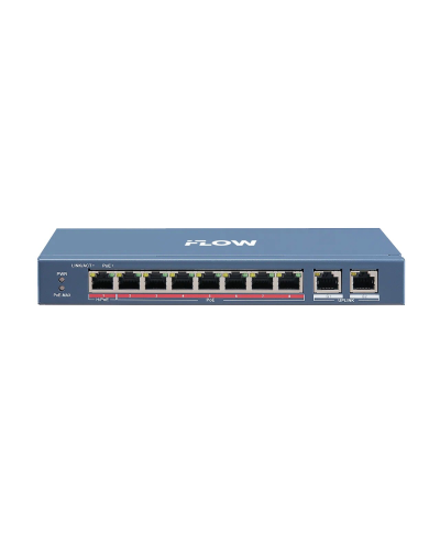 F-SW-EU410HPOE-V. Сетевой PoE коммутатор. i-FLOW в Евпатории