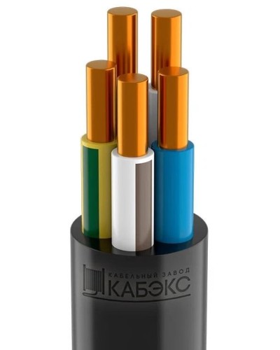 ППГнг(А)-HF 5х10 ОК (N PE) 0,66кВ Кабэкс (ТХМ00132588). Кабель силовой, не распространяющий горение, не содержащих галогенов. Кабэкс в Евпатории