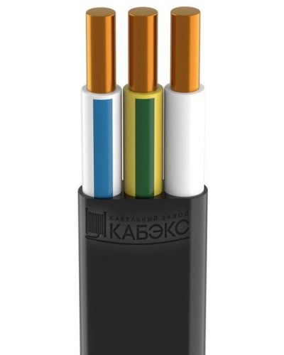 ВВГ-Пнг(А)-LS 3х1,5 ОК (N PE) 0,66кВ Кабэкс (ТХМ00375256). Кабель силовой огнестойкий, не распространяющий горение, с низким дымо- и газовыделением. Кабэкс в Евпатории