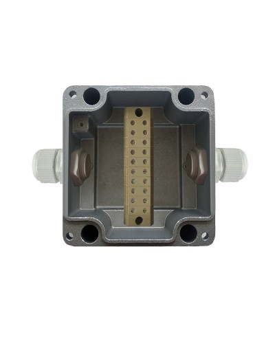 МКС Мороз, 2ВК, с датчиком вскрытия корпуса (тампером), IP66/IP68. Коробка коммутационная металлическая. Магнито-Контакт в Евпатории