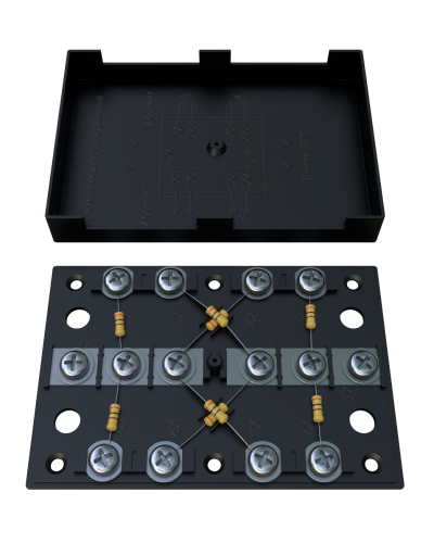 KRA-4 300 Om black (MEC42104). Коробка на 4 абонента. МЭК-Электрика в Евпатории