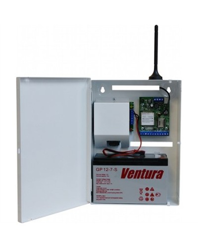 SR103-2GSM-SBK25-W Ретро (SR103-2GSM BK-7W) под АКБ 7Ач, цвет белый. Конвертор протоколов. Проксима в Евпатории
