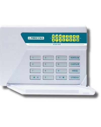 W500BL Optima. Объектовый прибор с встроенными GSM, РПП БРИЗ и Ладога-РК и проводными шлейфами. Проксима в Евпатории