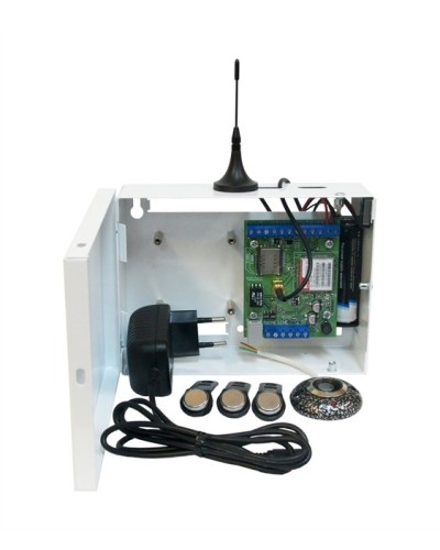 S400L-2GSM-BK12-W-li Kit Нано LAN клеммники (li-ion АКБ 2800мАч, цвет белый). Устройство оконечное объектовое приемно-контрольное c GSM и LAN коммуникаторами. Проксима в Евпатории