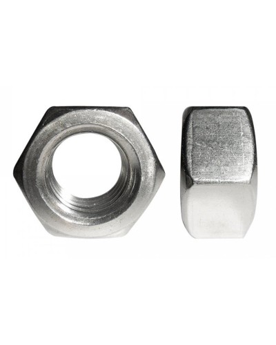 Гайка шестигранная нержавеющая (А2) M8 (DIN 934) (500 шт) (PR08.7456). Гайка шестигранная нержавеющая (А2). Промрукав в Евпатории