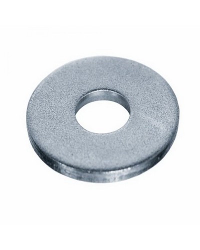 Шайба с широкими полями (кузовная) оцинкованная M16 (DIN 9021) (100 шт) (PR08.3928). Шайба с широкими полями. Промрукав в Евпатории