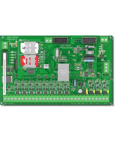 Контакт GSM-16. Панель охранная радиоканальная. Ритм в Евпатории