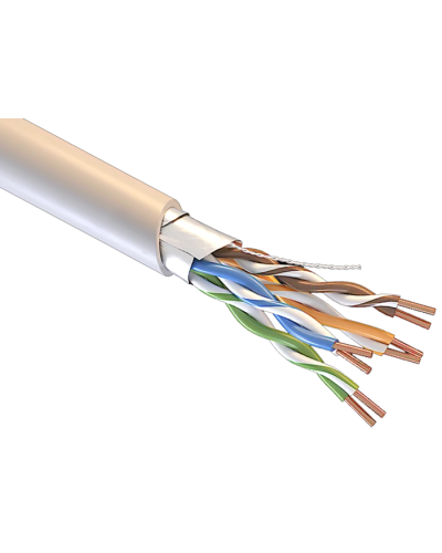 СегментЛАН F/UTP Cat5e PVCLSнг(А)-FRLS 4х2х0,52. Кабель «витая пара» (LAN) для структурированных систем связи. Сегмент Энерго в Евпатории