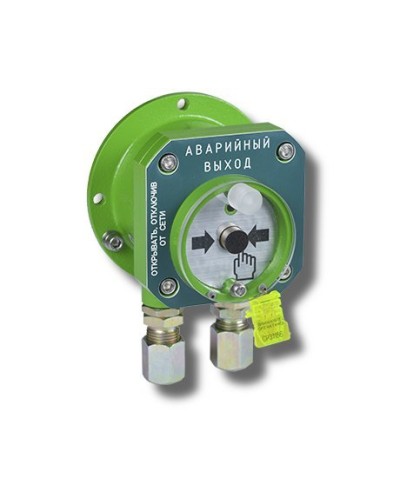 Спектрон-512-Exd-Н-УДП-03 Аварийный выход (цвет корпуса зеленый). Устройство дистанционного пуска взрывозащищенное. Спектрон НПО в Евпатории