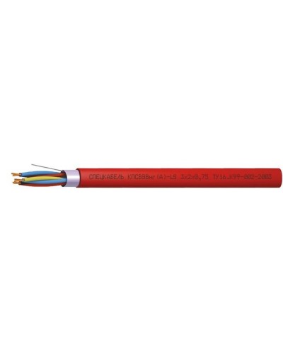 КПСВЭВнг(А)-LS 4х2х2,5 (Спецкабель). Кабель симметричный для систем сигнализации и управления, групповой прокладки, с пониженным дымо- и газовыделением. Спецкабель в Евпатории