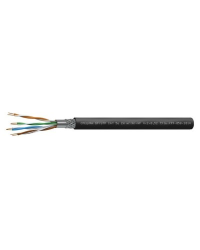 СПЕЦЛАН SF/UTP Cat 5e ZH нг(А)-HF 1х2х0,52. Кабель «витая пара» (LAN) для структурированных систем связи. Спецкабель в Евпатории