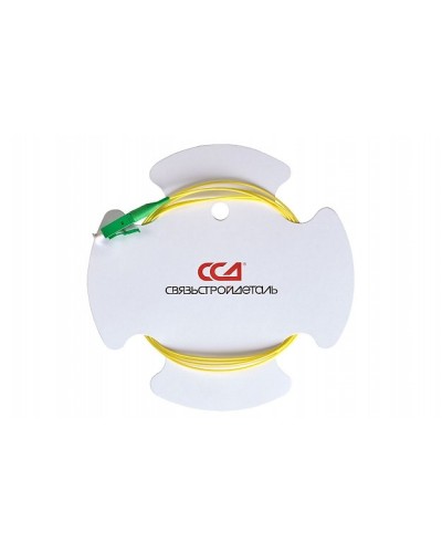 ШОС-SM/0.9 мм-LC/APC-p/t -1.0м (130201-03690). Пигтейл оптический. ССД (Связьстройдеталь) в Евпатории
