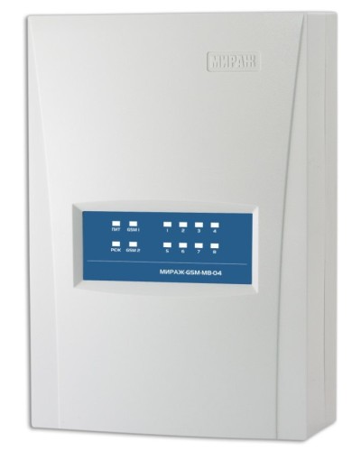 Мираж-GSM-M8-04. Устройство оконечное объектовое приемно-контрольное c GSM коммуникатором. Стелс НПП в Евпатории