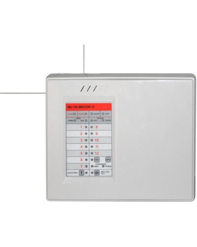 ВС-ПК ВЕКТОР-С (Wi-Fi + GE (GSM+Ethernet)). Прибор приемно-контрольный и управления охранно-пожарный адресный радиоканальный со встроенным коммуникатором GSM. Версет в Евпатории